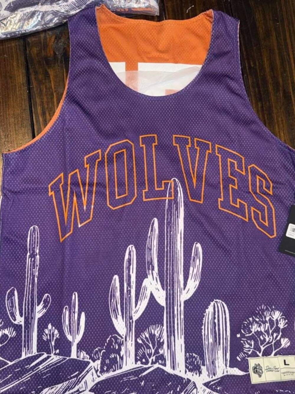 Darc Sport Arizona reversible basketball jersey